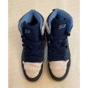 Nike Air Jordan 1 Retro High Youth Sz 2 BP Chris Paul CP3 705303 402 Blue EUC